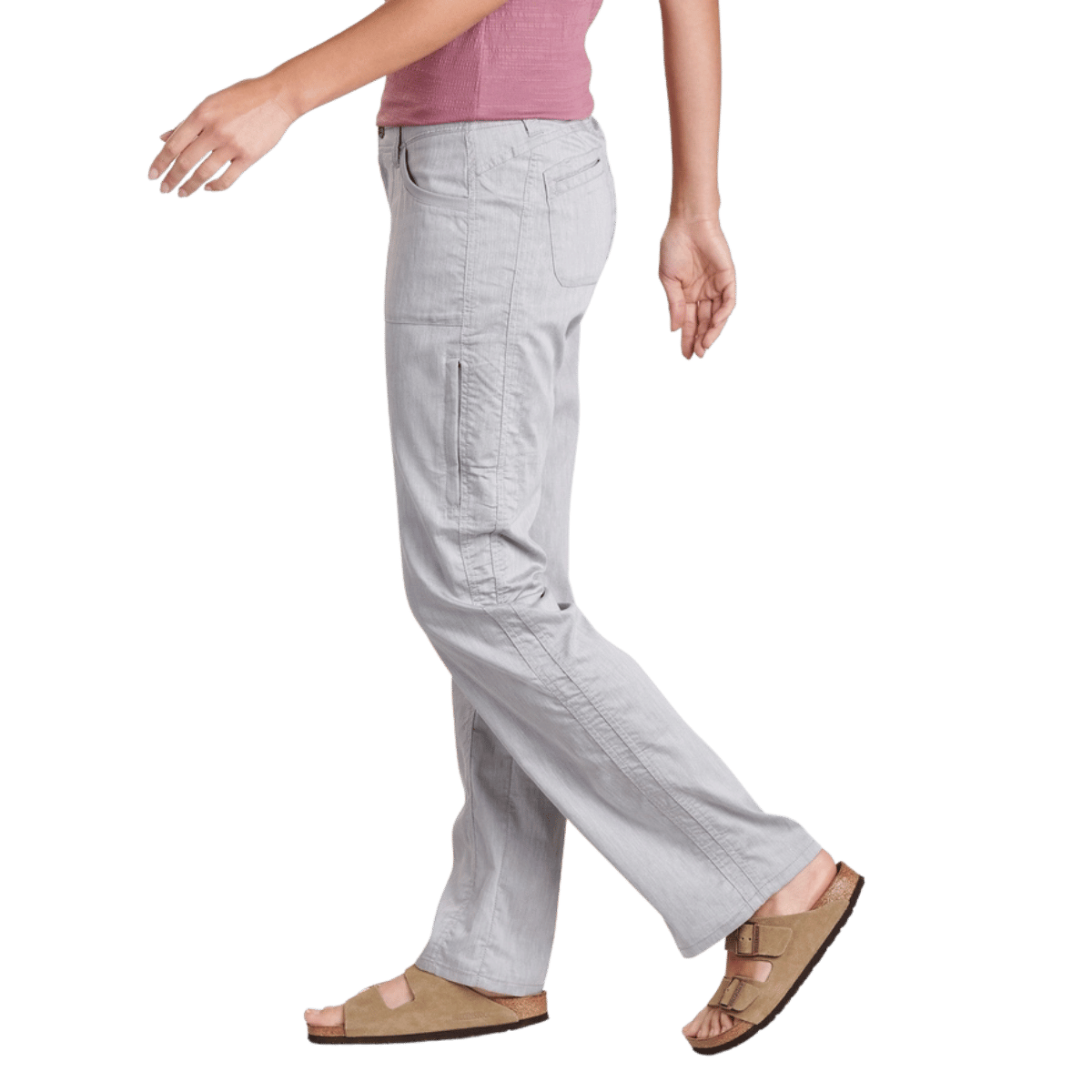 KUHL CABO WOMENS PANTS - ASH_SIDE ANGLE