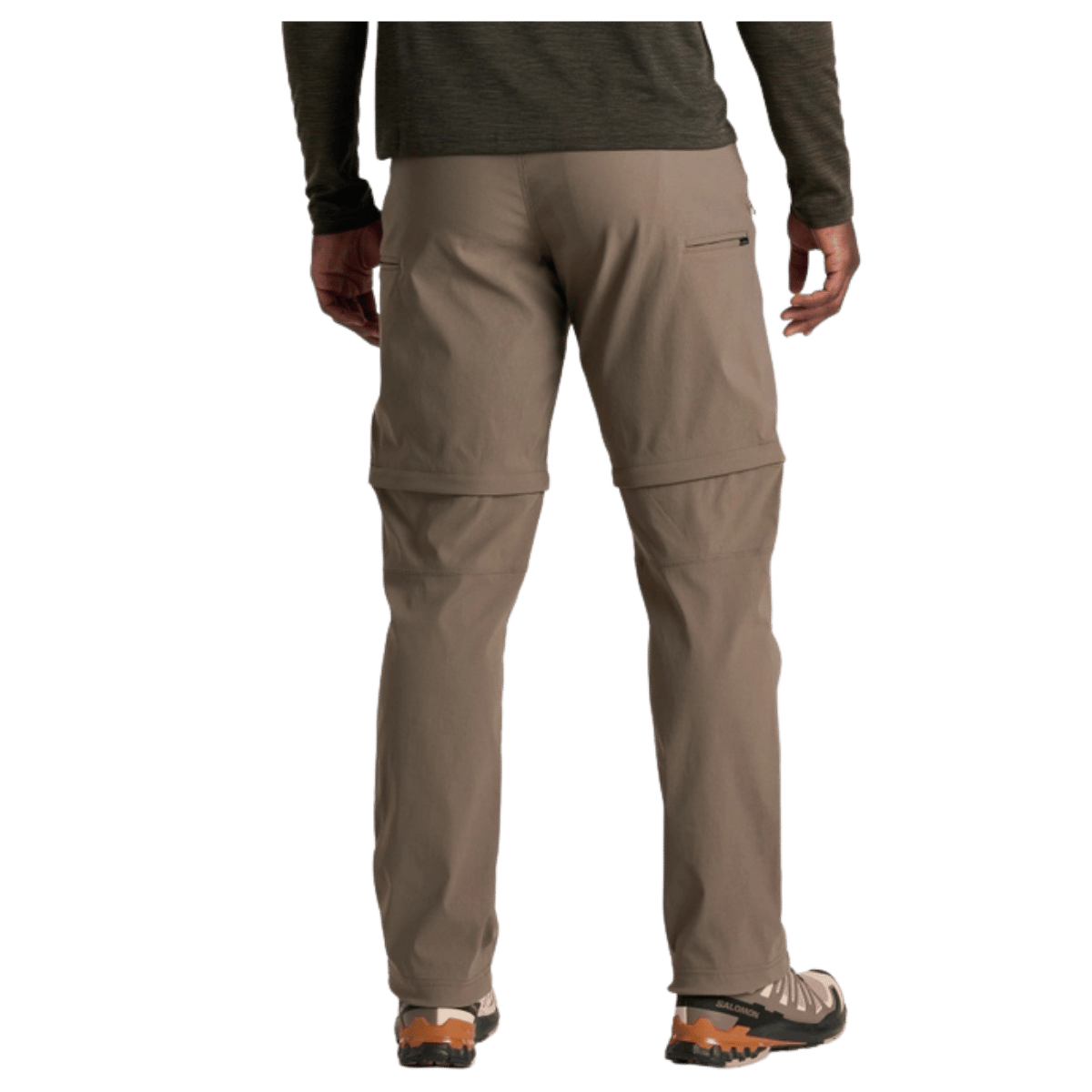KUHL RENEGADE CONVERTIBLE PANTS - KHAKI_BACK