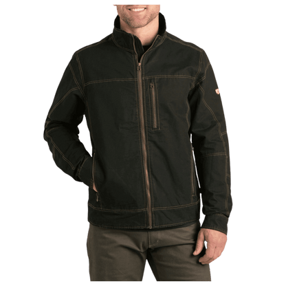 KUHL MEN'S BURR JACKET - ESPRESSO - FRONT