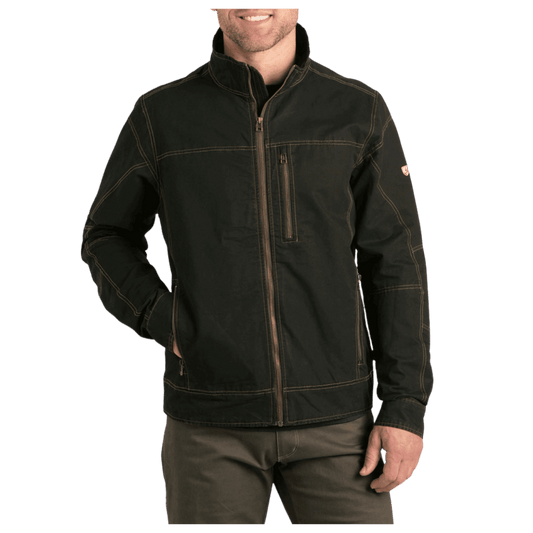 KUHL MEN'S BURR JACKET - ESPRESSO - FRONT