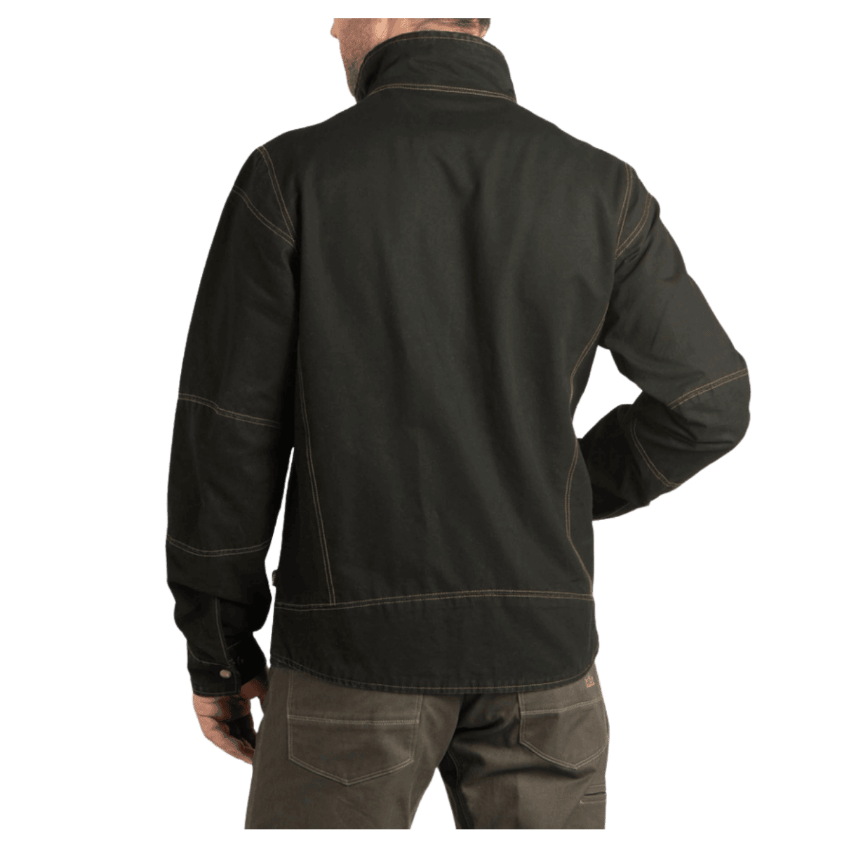 KUHL MEN'S BURR JACKET - ESPRESSO - BACK
