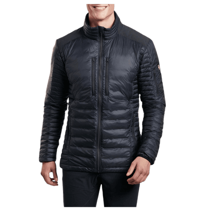 KUHL MEN'S SPYFIRE FLIGHT JACKET - BLACKOUT - FRONT