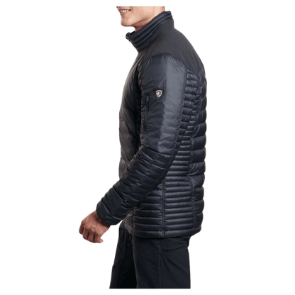 KUHL MEN'S SPYFIRE FLIGHT JACKET - BLACKOUT - SIDE