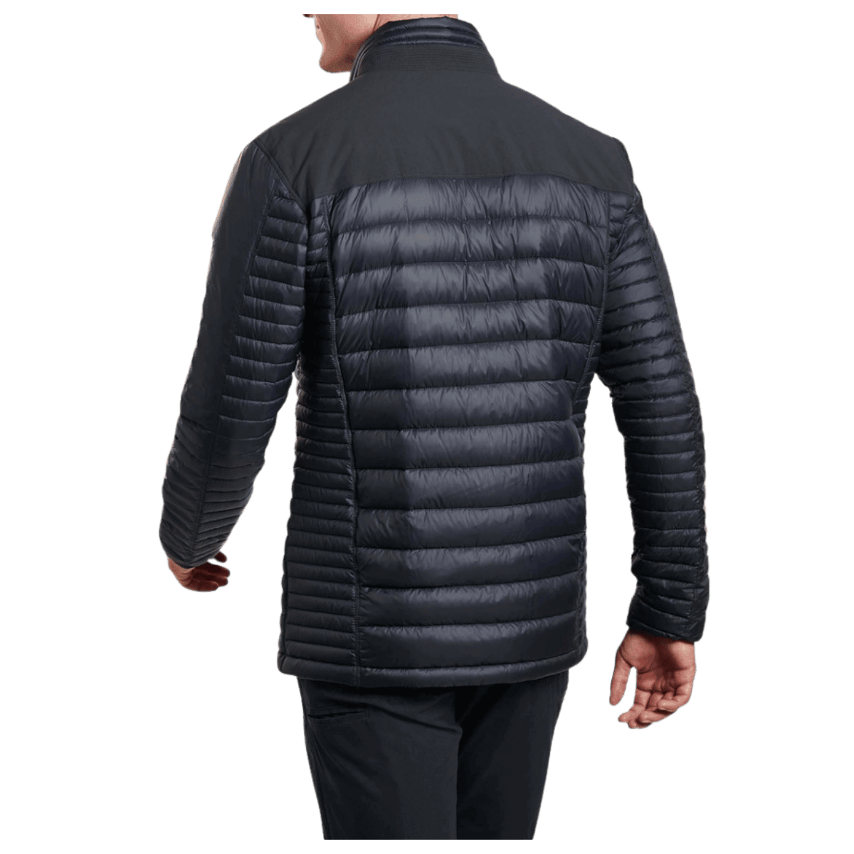 KUHL MEN'S SPYFIRE FLIGHT JACKET - BLACKOUT - BACK