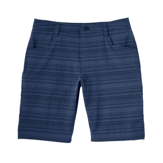 KUHL MEN'S UPRISER SHORT 10" STRIPE PIRATE BLUE