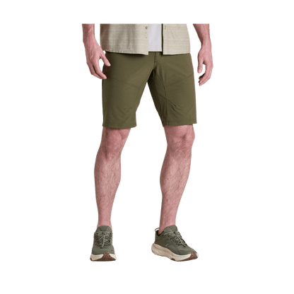 KUHL MEN'S SILENCR KARGO SHORT 10" - EVERGREEN - FRONT VIEW