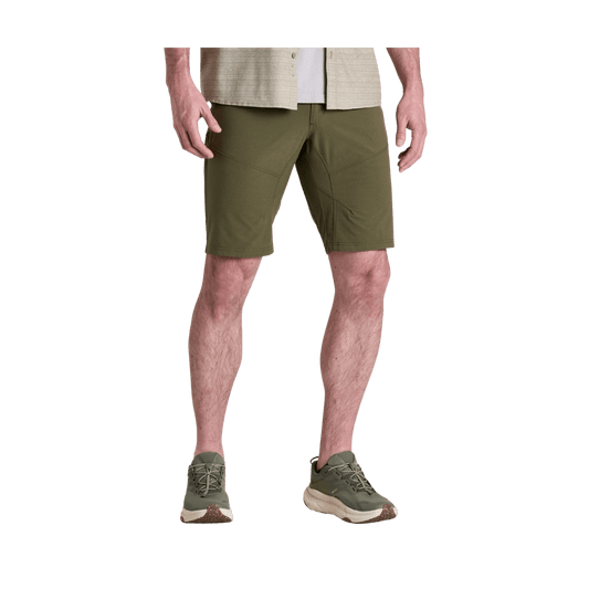 KUHL MEN'S SILENCR KARGO SHORT 10" - EVERGREEN - FRONT VIEW
