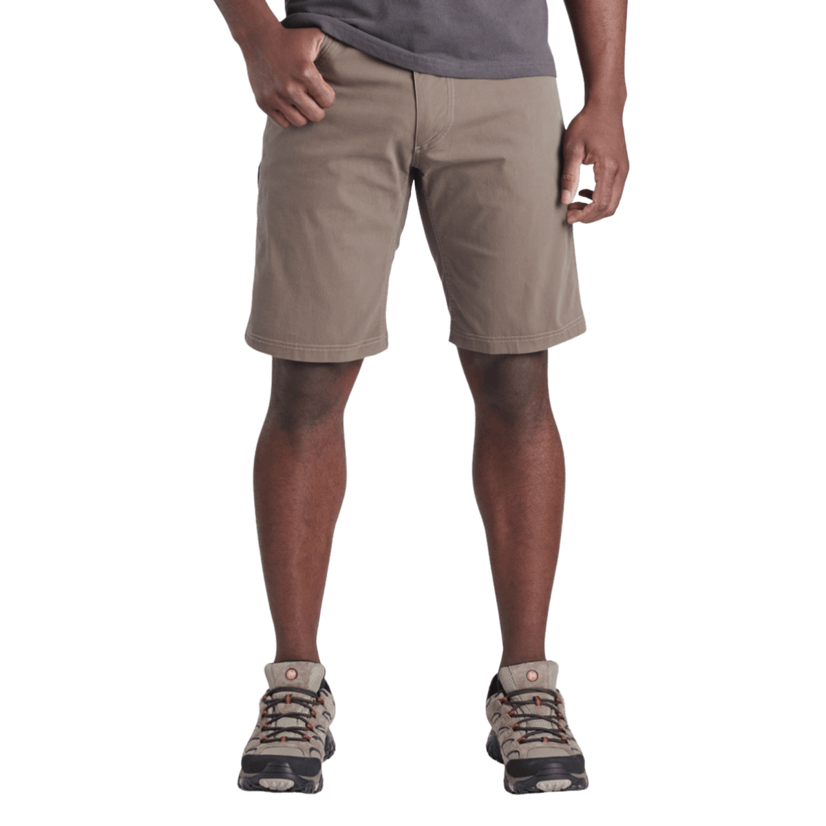 KUHL MEN'S RADIKL SHORT 10" - WALNUT - FRONT VIEW