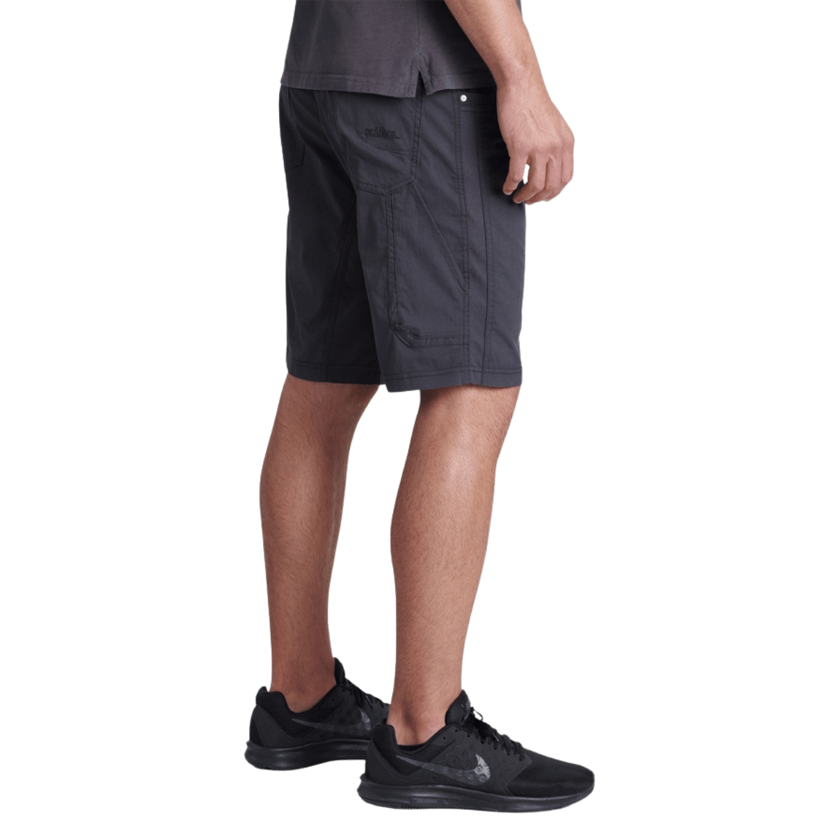 KUHL RADIKL SHORT 10" - CARBON_SIDE ANGLE