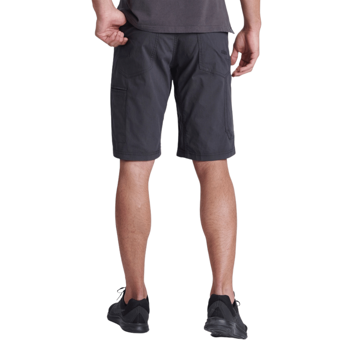 KUHL RADIKL SHORT 10" - CARBON_BACK ANGLE