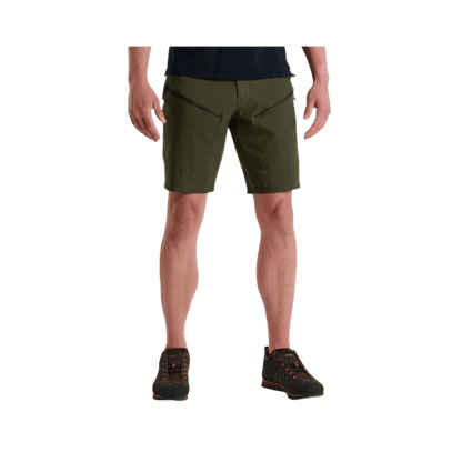 KUHL MEN'S RENEGADE OUTSIDER SHORT 10" - DARK FOREST - FRONT VIEW