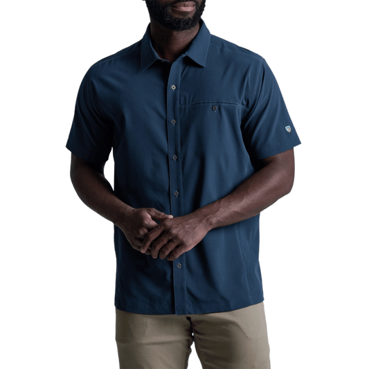 KUHL RENEGADE SHIRT - PIRATE BLUE_ FRONT ANGLE