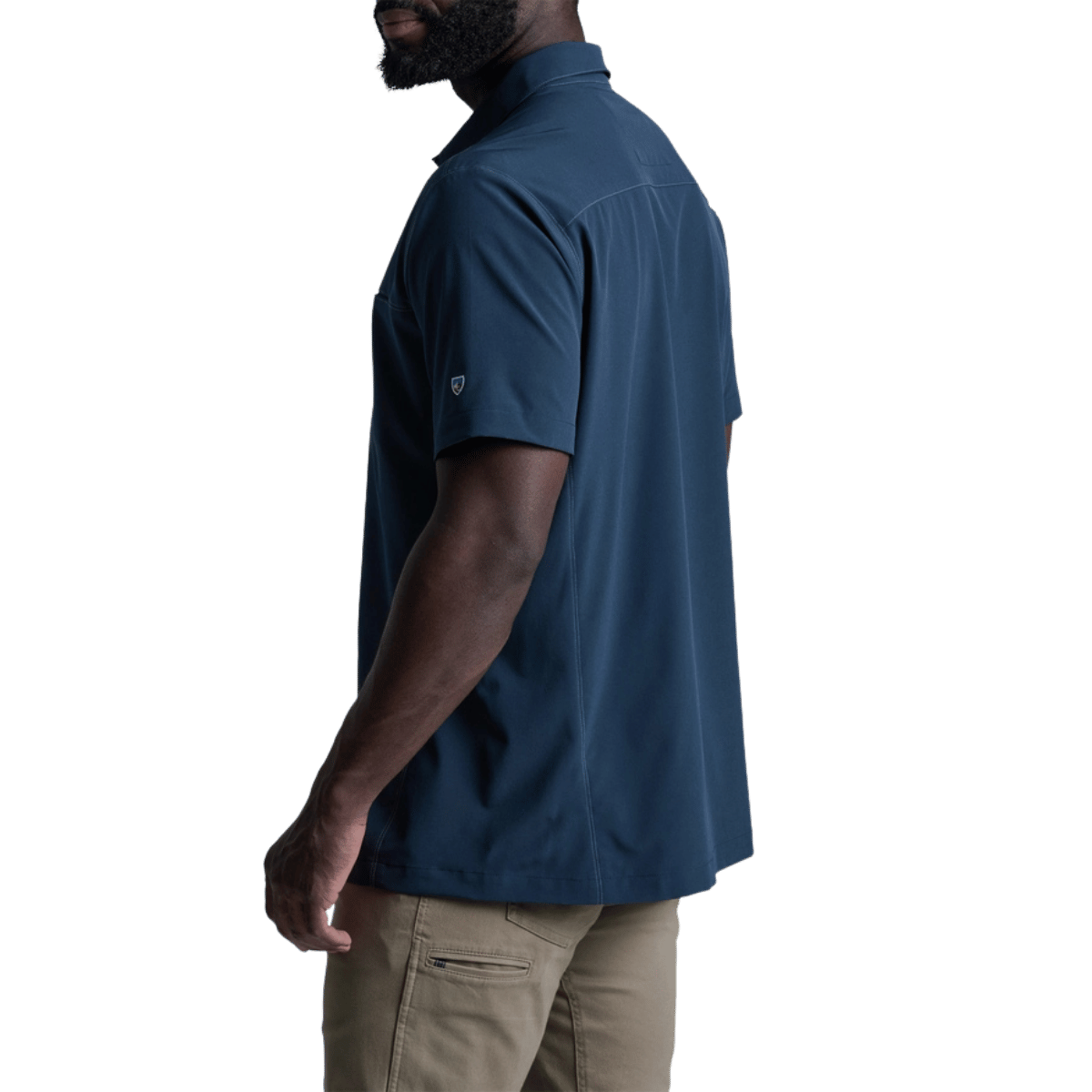 KUHL RENEGADE SHIRT - PIRATE BLUE_SIDE ANGLE