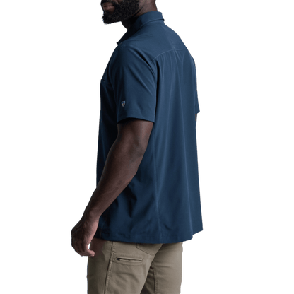KUHL RENEGADE SHIRT - PIRATE BLUE_SIDE ANGLE