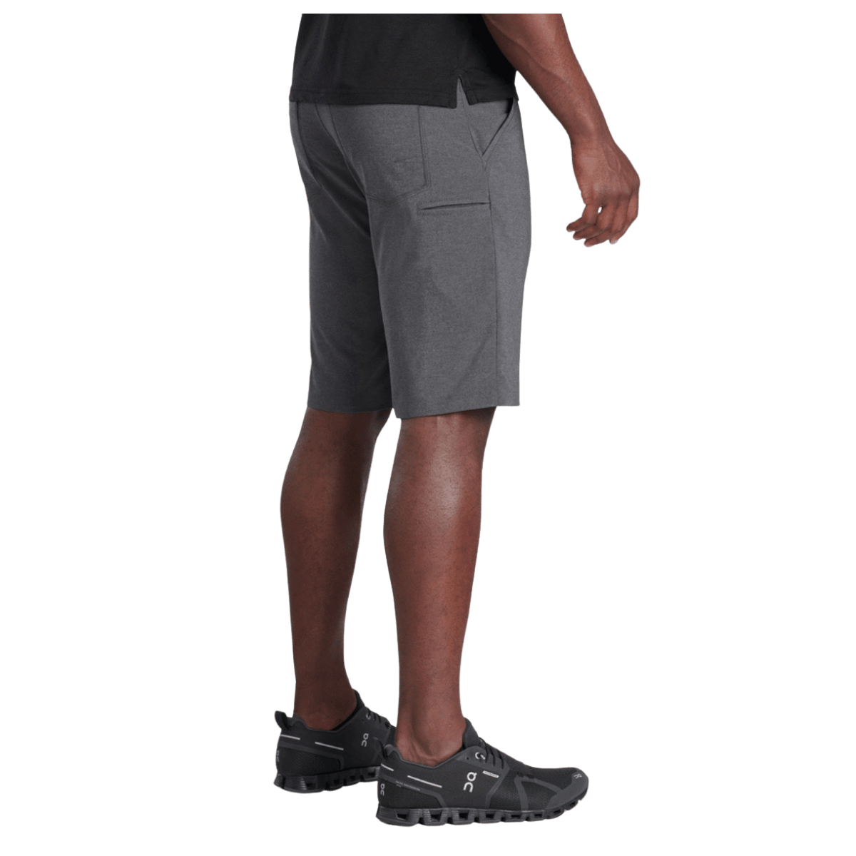 KUHL MEN'S SHIFT AMPHIBIA SHORT 10"- CARBON - SIDE