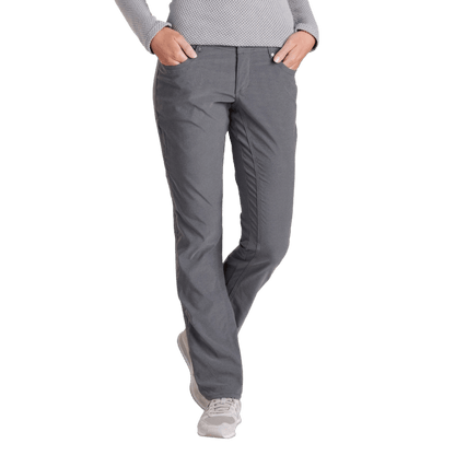 KUHL TREKR WOMEN'S WOVEN FABRIC PANTS 30" - CHARCOAL_FRONT ANGLE