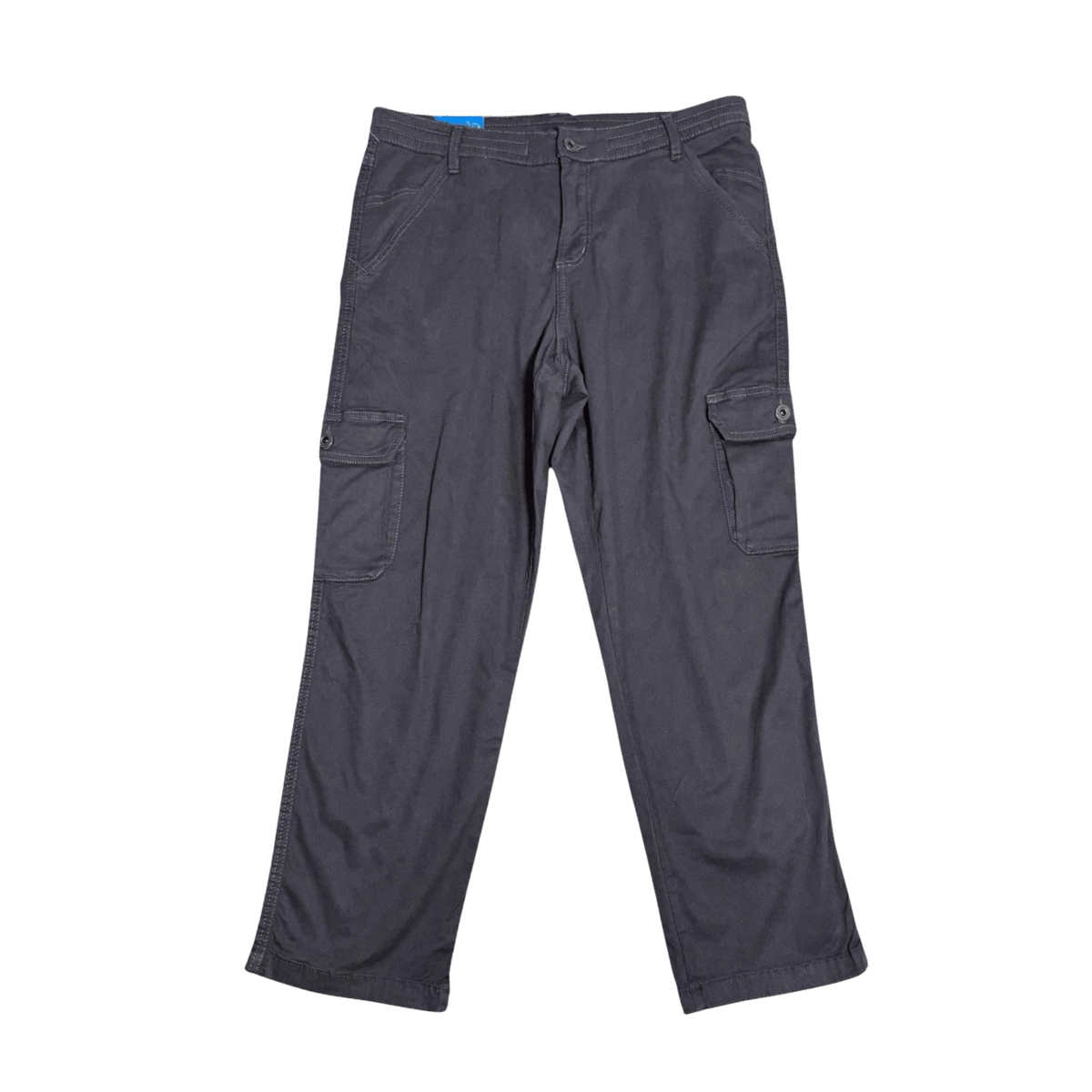 KUHL WOMEN’S KULTIVATR KARGO CROP PANTS PAVEMENT – FRONT VIEW SHOWING POCKETS