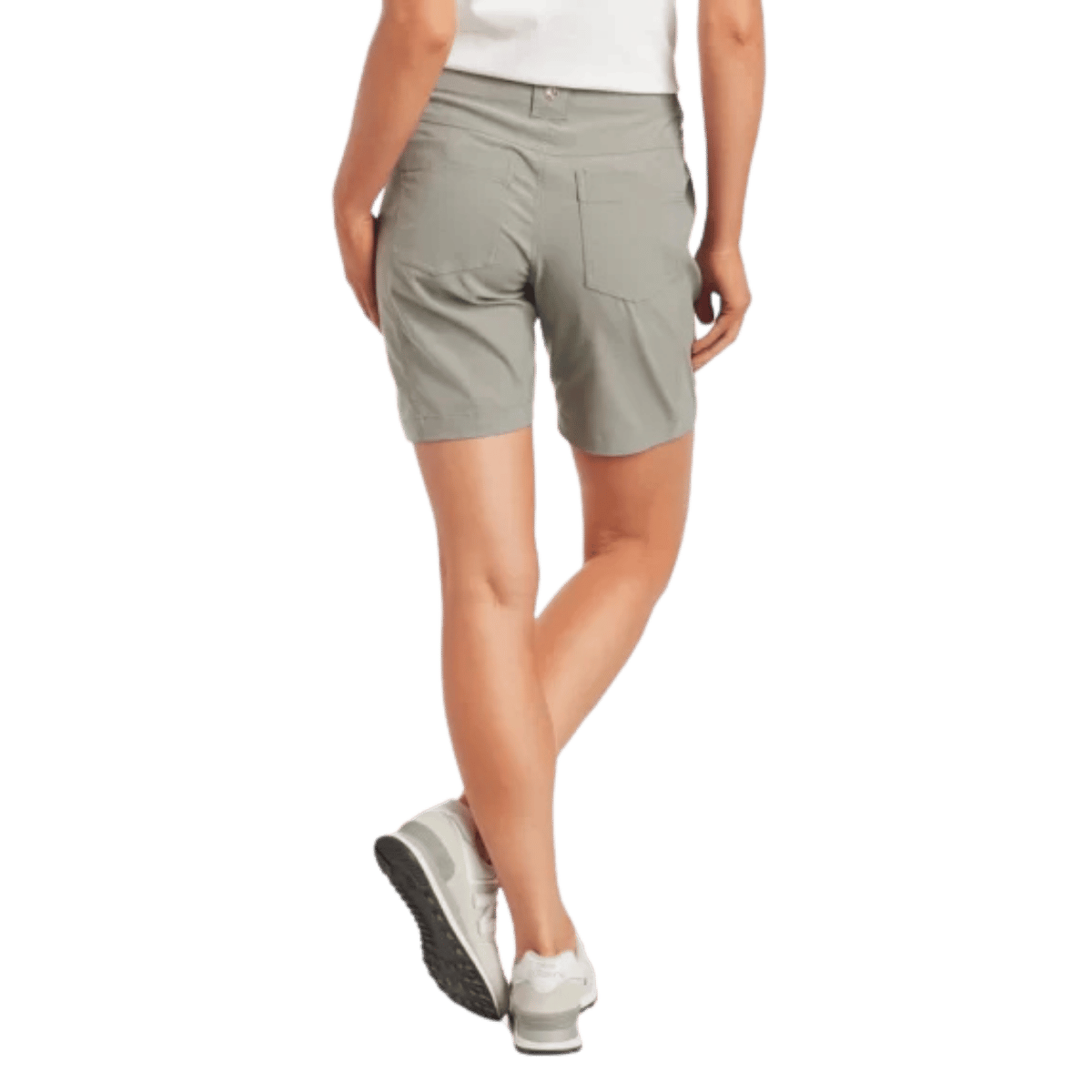 KUHL WOMEN'S PULL ON TREKR SHORT 8" - BACK VIEW