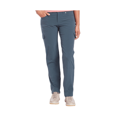 KUHL WOMEN FREEFLEX ROLL-UP PANT 30-INCH - RAINSTORM - FRONT VIEW