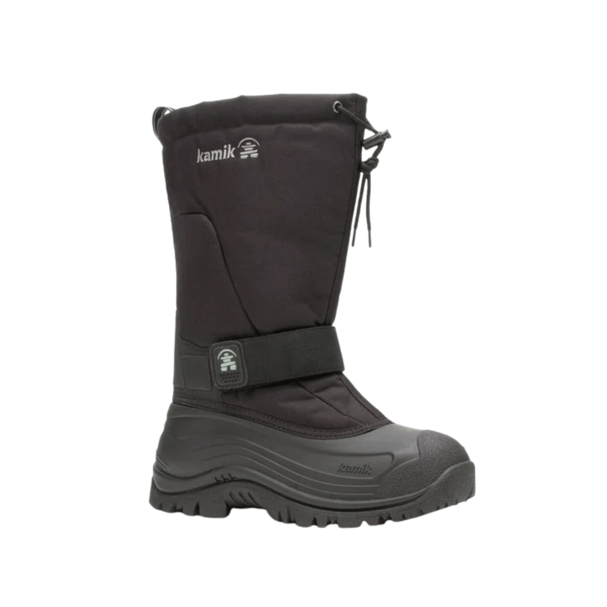KAMIK MEN’S GREENBAY 4 WINTER BOOTS – BLACK - SIDE VIEW