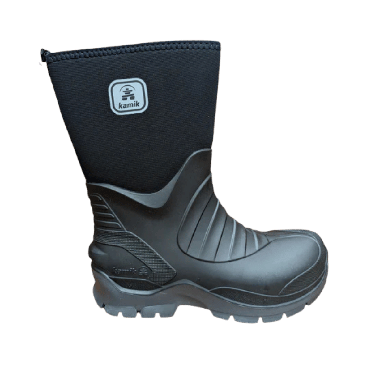 KAMIK SHELTER -40°F WATERPROOF BOOTS - BLACK - SIDE VIEW