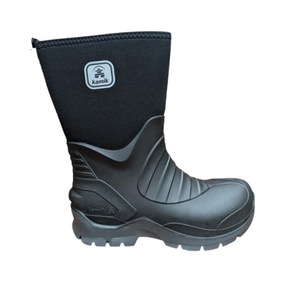 KAMIK SHELTER -40°F WATERPROOF BOOTS - BLACK - SIDE VIEW