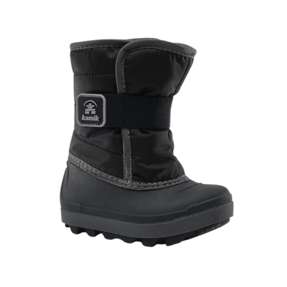 KAMIK SNOWBUG 7 TODDLER - BLACK - SIDE VIEW