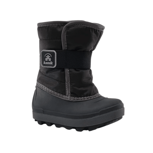 KAMIK SNOWBUG 7 TODDLER - BLACK - SIDE VIEW