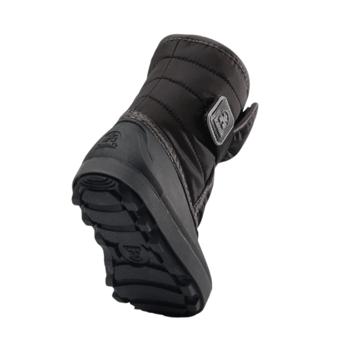 KAMIK SNOWBUG 7 TODDLER - BLACK - OUTSOLE VIEW