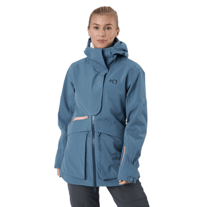 KARI TRAA WOMEN'S KAREN SKI JACKET - SAIL - FRONT VIEW
