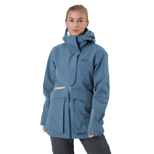 KARI TRAA WOMEN'S KAREN SKI JACKET - SAIL - FRONT VIEW