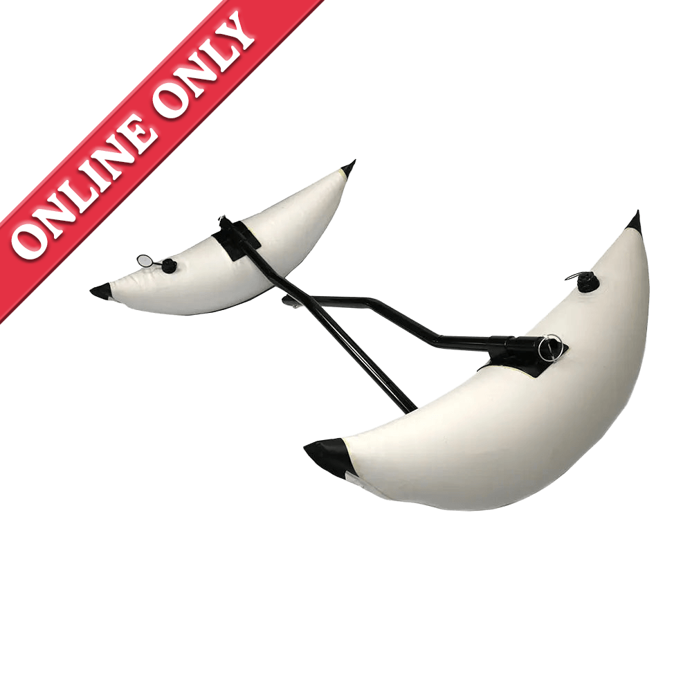 Reel Yaks Kayak Stabilizers showing its sold online only