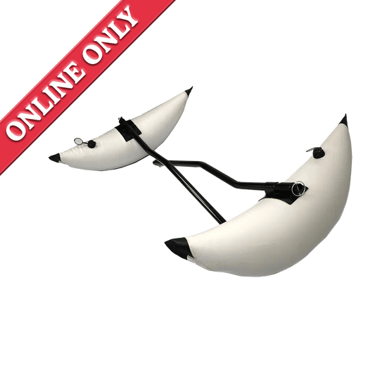 Reel Yaks Kayak Stabilizers showing its sold online only