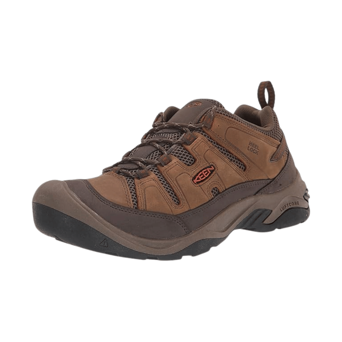 KEEN CIRCADIA VENT - BISON/POTTERS CLAY - FRONT VIEW