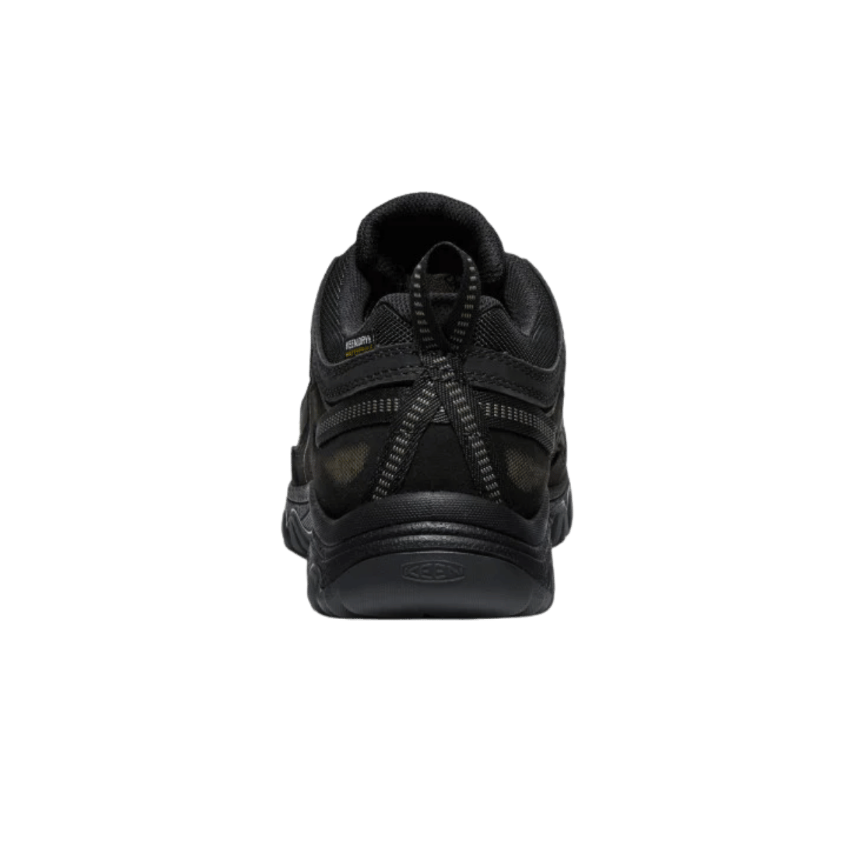 KEEN TARGHEE IV WATERPROOF - TRIPLE BLACK - BACK VIEW