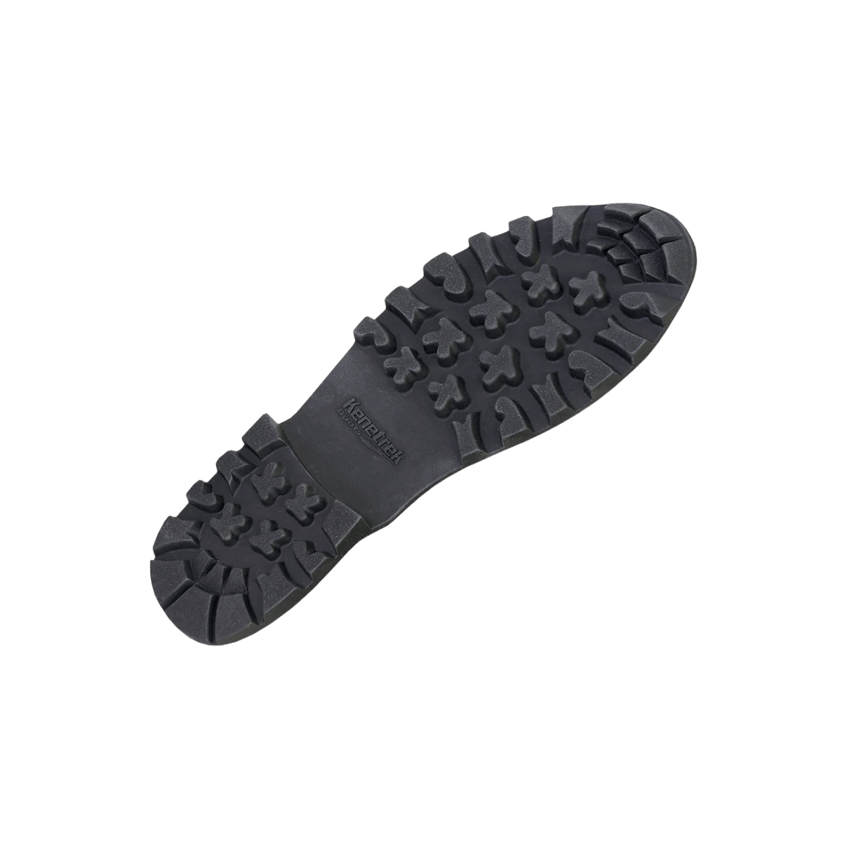 KENETREK MOUNTAIN EXTREME NON-INSULATED BOOTS - FRONT ANGLED VIEW - BOTTOM SOLE VIEW