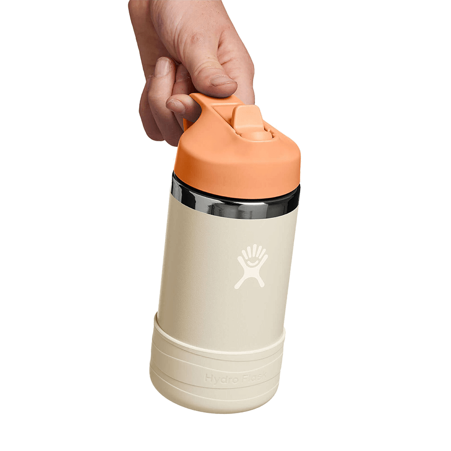 HYDRO FLASK 12OZ KIDS WIDE MOUTH BOTTLE WITH STRAW CAP