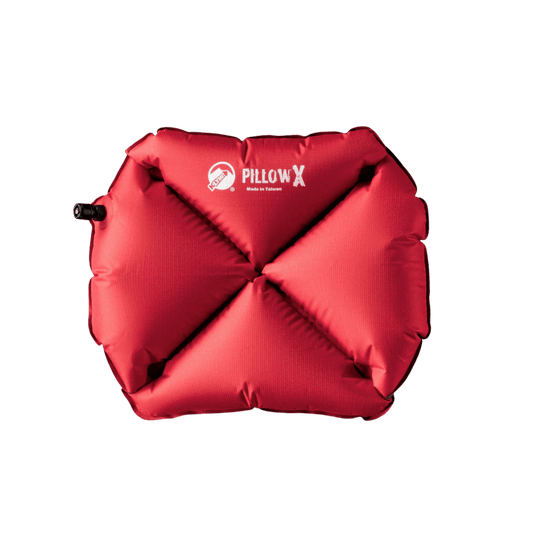 KLYMIT PILLOW X - RED - FRONT VIEW