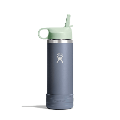 HYDRO FLASK 18OZ KIDS WIDE MOUTH BOTTLE WITH STRAW CAP KOALA