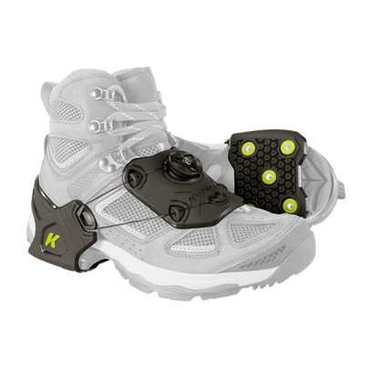 KORKERS ICE COMMUTER - BLACK/GREEN - SIDE VIEW