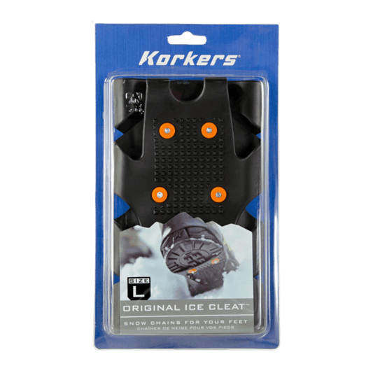 KORKERS ORIGINAL ICE CLEAT 12STL SPIKE - BLACK/ORANGE