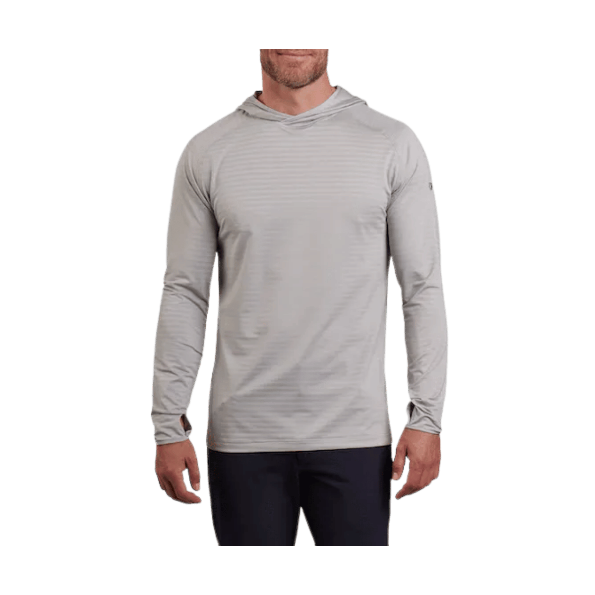 KUHL MEN'S AIRKUHL HOODY - CLOUD GRAY