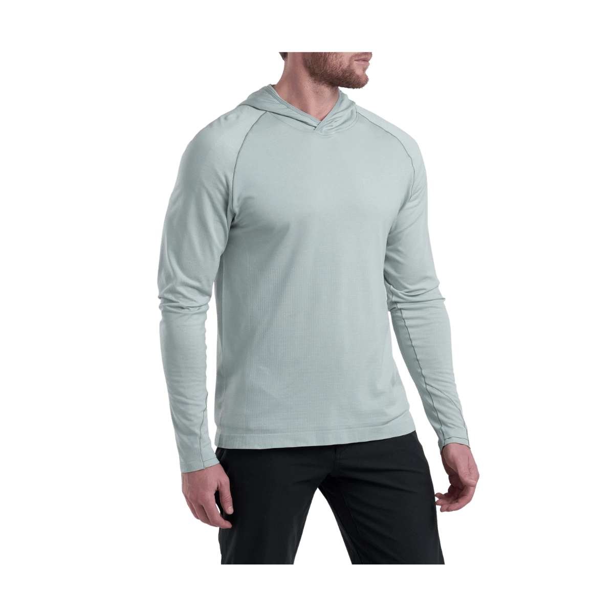 KUHL MEN'S ECLIPSER HOODY - LUNAR GREY - FRONT VIEW