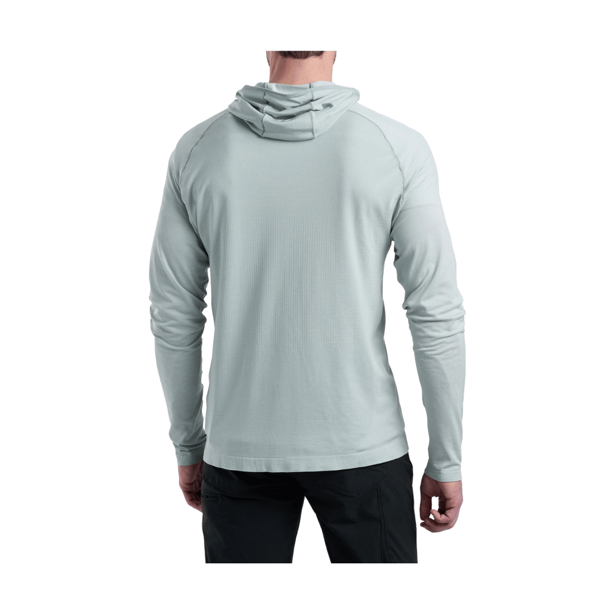 KUHL MEN'S ECLIPSER HOODY - LUNAR GREY - BACK VIEW