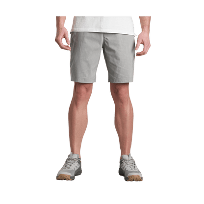 KUHL MEN'S GETAWAY SHORT 9" - STEEL GRAY - FRONT VIEW