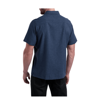 KUHL GETAWAY SHORT SLEEVE SHIRT - OPEN SEA - BACK VIEW