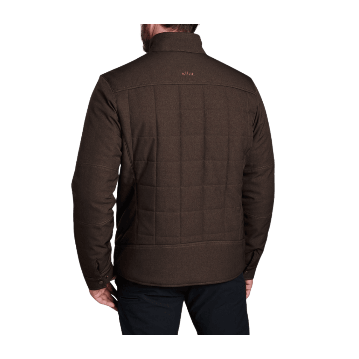 KUHL MEN'S IMPAKT INSULATED JACKET - ESPRESSO - BACK VIEW