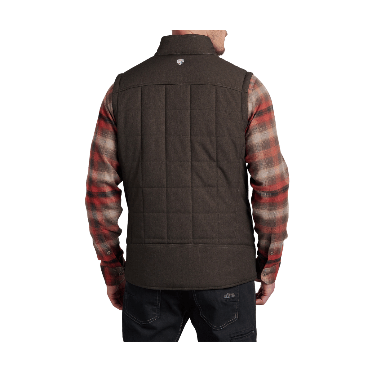 KUHL IMPAKT INSULATED VEST - ESPRESSO - BACK VIEW