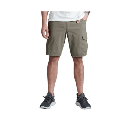 KUHL MENS'S RENEGADE CARGO SHORTS 10" - KHAKI - FRONT VIEW