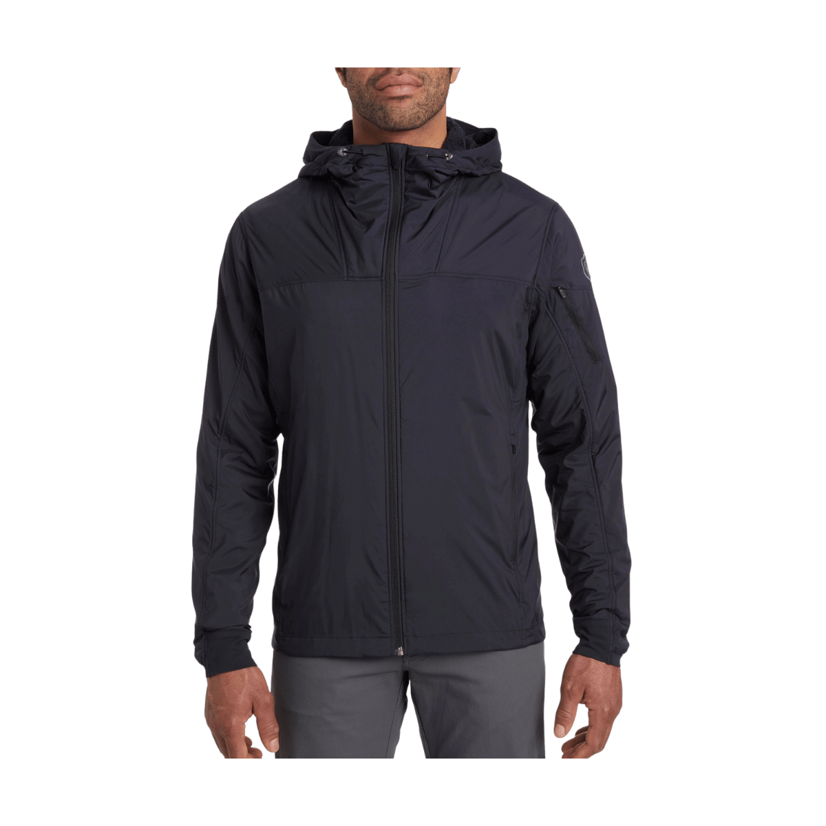 KUHL MEN'S THE ONE HOODY - RAVEN - FRONT VIEW